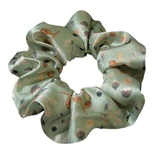 【3件8折】真丝发圈猪大肠发圈女丸子头马尾百搭高弹力不伤发森系