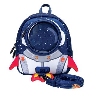 uek儿童书包防走失1-3-5岁可爱男女宝宝幼儿园轻便公主太空小背包