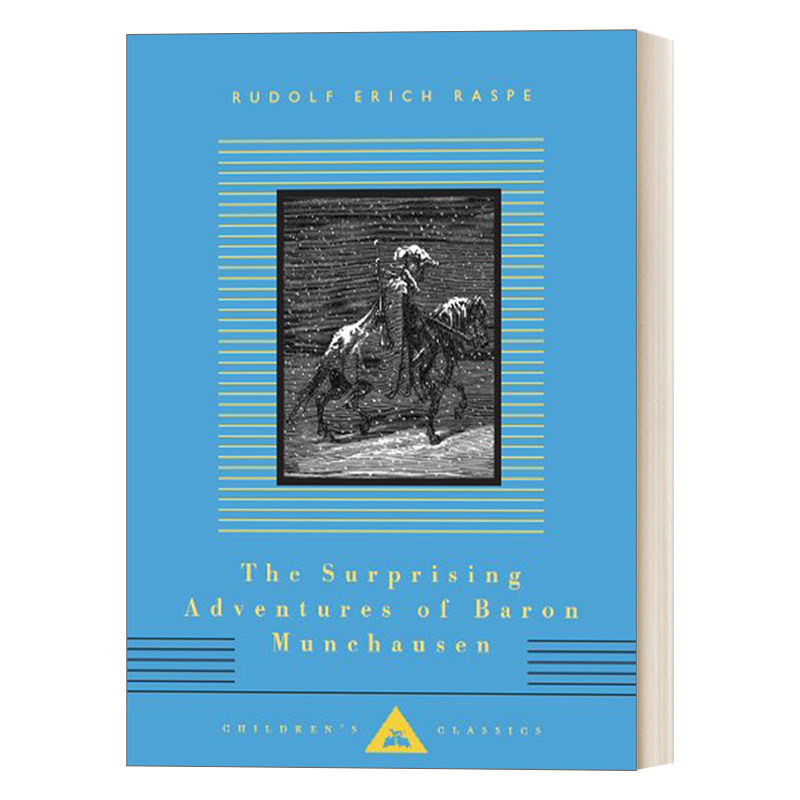 英文原版 The Surprising Adventures of Baron Munchausen 吹牛大王历险记 Everyman精装收藏版 儿童经典系列 英文版 进口英语原