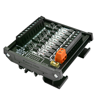 1-32路3A5A直流晶体管放大板 PLC输出单片机模块 光耦隔离电磁阀