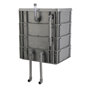 过滤箱配件diy鱼缸滴流盒自制全套材料沼泽过滤周转箱pvc水管配件