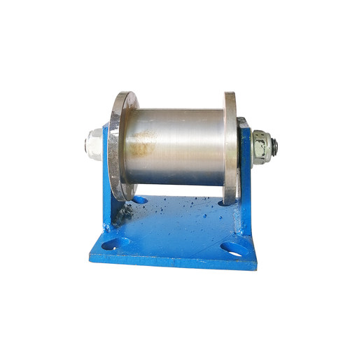 加厚超重H型双边轨道轮工字钢槽钢轻轨铁轨滚轮100/120mm方钢滑轮