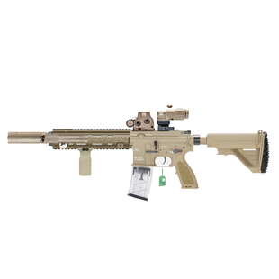 司骏hk416d电动单发连发射器ldt回膛空挂突击步枪wargame