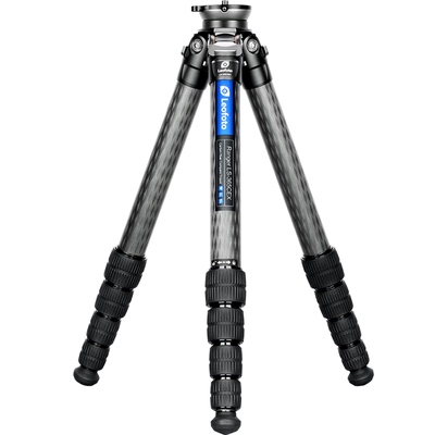 徕图Leofoto LS-365CEX 快速水平半球调节一体式10层单反相机摄影摄像碳纤维三脚架