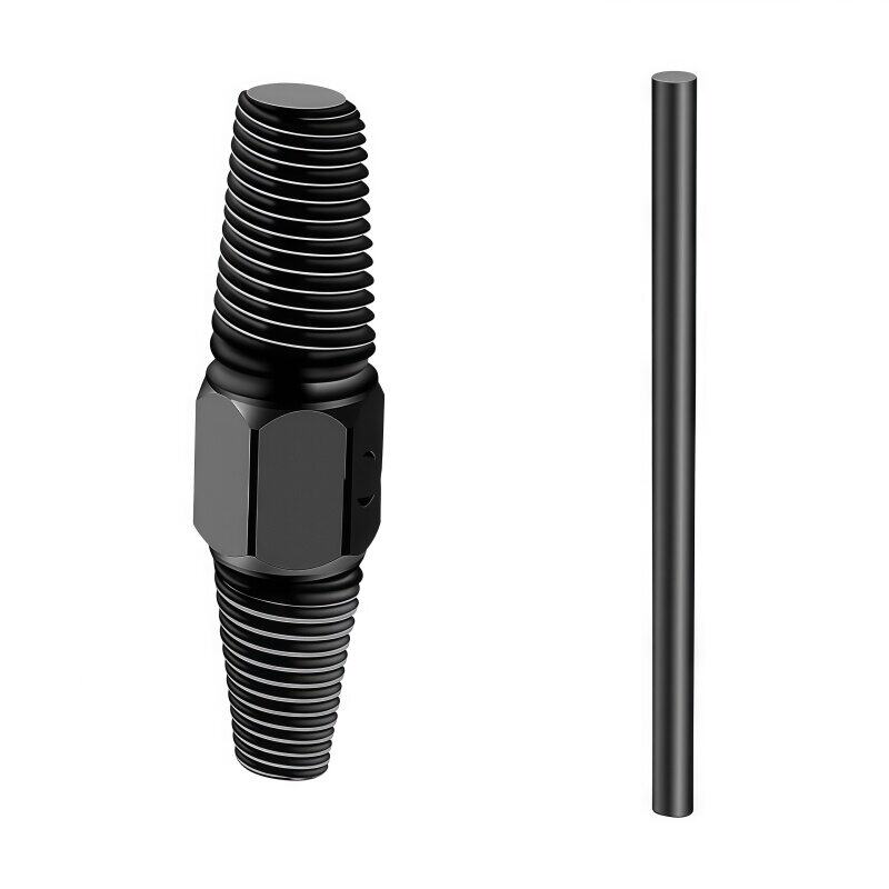 断丝取出器水龙头水管断头拆卸工具4分6分双头丝锥螺丝取丝器修复