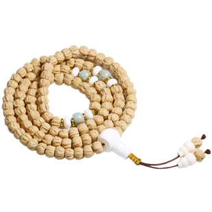 柏香籽百香子手串男女108颗天然原籽藏式佛珠文玩手持念珠