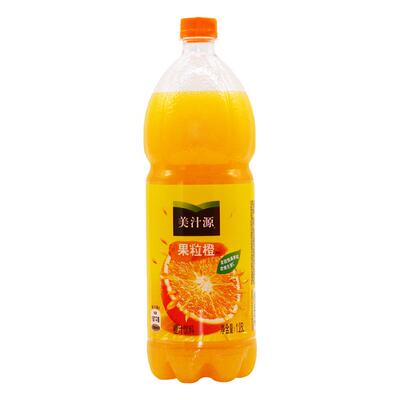 果粒橙美汁源可口可乐1.25L*12瓶