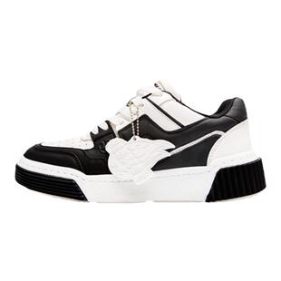 檀健次同款BLOCCO5火星鞋设计师款复古休闲运动低帮板鞋男女牛皮