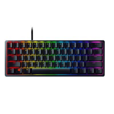 雷蛇猎魂光蛛光轴机械键盘