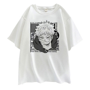 Tshirt Manga Japanese Anime Jujutsu Kaisen T Shirt Men gojo
