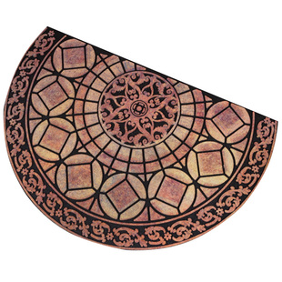 室外脚垫橡胶门垫欧式可水洗入户门前大门口进门防滑蹭泥植绒地垫