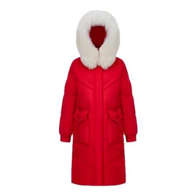 雪中飞羽绒服鹅绒极寒款狐狸毛领