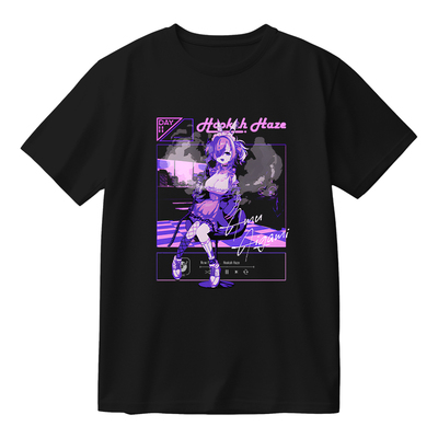 水烟水雾短袖T恤动漫二次元痛衣