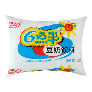 6点半经典豆奶150ml*30袋装植物蛋白饮料整箱学生早餐小卖部零食