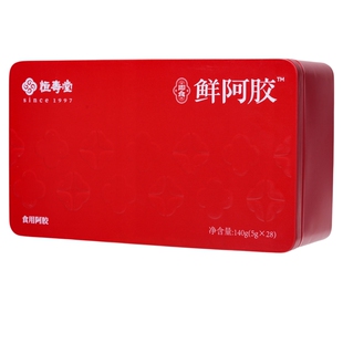 恒寿堂即食鲜阿胶非遗熬制提气色养红玉灵膏胶元弹阿胶糕秋冬送礼