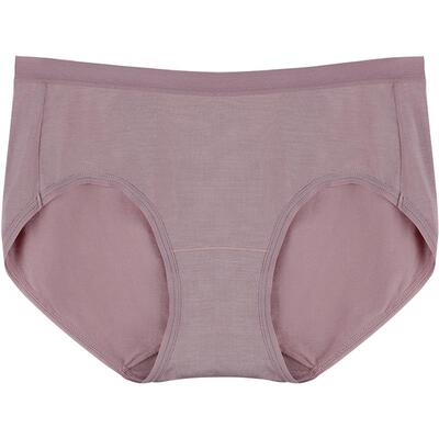 莫代尔中腰女士三角内裤舒适夏薄