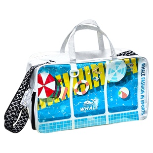 鲸鱼WHALE游泳收纳包大容量干湿分离包沙滩运动专用包旅行手提袋