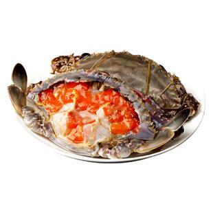 舟山红膏呛蟹年货礼盒装野生生腌蟹炝蟹整只海鲜梭子蟹春节送礼