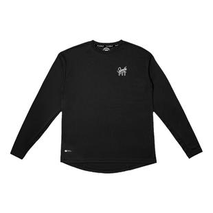 SLAMBLE-FIT训练运动长袖T恤男健身衣服圆领速干投篮球服跑步上衣