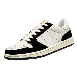 枫叶板鞋男冬季熊猫鞋男生小白鞋百搭运动休闲鞋男女同款鞋子潮流