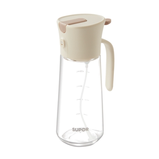 苏泊尔喷油壶喷倒两用一体油壶广域雾化家用不挂油玻璃瓶防漏油罐