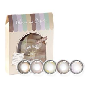 GLAM UP美幕美瞳日抛30片咖啡系列冰美式琥珀光隐形眼镜自然混血