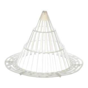 花盆底孔网垫塑料兰花沥水罩多肉盆栽防漏土网垫片垫底网透气漏水