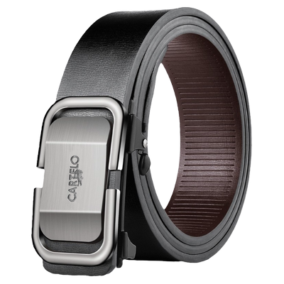 鳄鱼年轻人无牙韩版个性潮流皮带