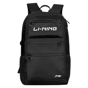 李宁双肩包羽毛球包男女同款6支球拍耐用休闲背包大容量书包开学