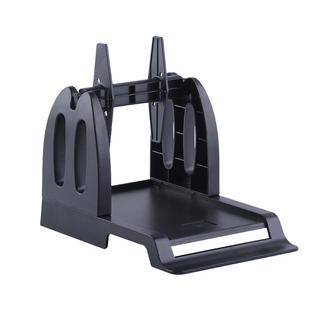 标签打印机外置支架条码打印机支架纸标签回卷器大卷标签纸热敏不干胶铜版纸水洗唛吊牌盒二合一手摇支架通用