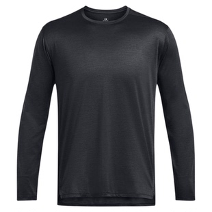 安德玛官方UA Tech 男子训练运动弹性透气宽松长袖T恤1382808