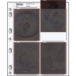 美国宝图底片袋无酸4X5胶片底片盒PrintFile 45-4b单页100张 45-1