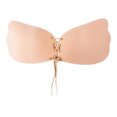 米琪宝蓓胸贴拉绳聚拢文胸