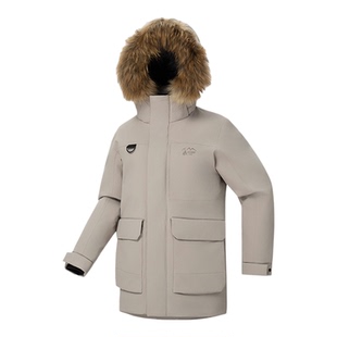 Ozark奥索卡25秋冬新品750蓬羽绒服户外高山派克服连帽羽绒服男