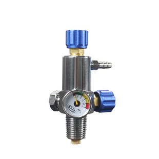 2L升小氧气瓶阀门开关配件空调便携式焊具焊炬精密氧气减压过桥