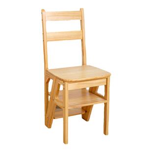 实木家用梯椅多功能折叠两用梯凳加厚登高爬梯登高凳梯子四步梯凳