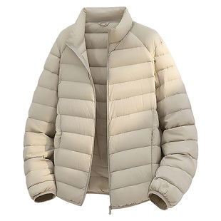 WASSUP PALM排骨羽绒服男款2025新款冬季宽松休闲保暖立领外套潮