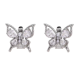 适用华为freeclip2蝴蝶耳夹耳机钻扣二代装饰扣蓝牙夹扣装饰配饰