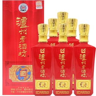 【官方直营】泸州老窖 泸州老酒坊红运开怀52度625ml*6瓶浓香型
