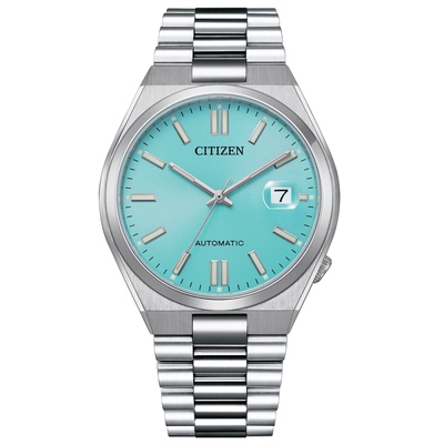 自动机械手表西铁城蒂芙尼蓝