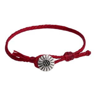 RONINMADE小众复古简约编织红绳壳手链男女手绳情侣礼物新年好运
