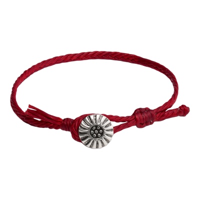 roninmade小众复古简约编织红绳壳手链男女手绳情侣礼物新年好运