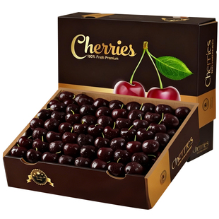 智利进口车厘子礼盒包邮桑提娜大5斤3j4j5j新鲜樱桃拉宾水果旗舰