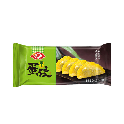安井蛋饺冷冻黄金饺速冻饺子鸡蛋水饺火锅食品150g煎饺10只整箱