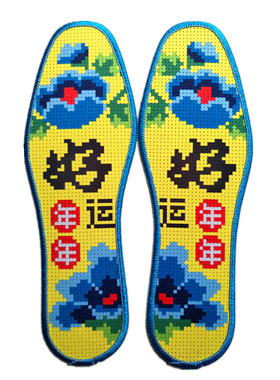 红色耐磨吸汗防耐鞋垫湘歆包邮