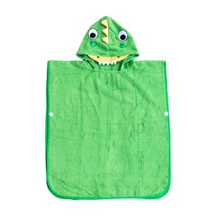 儿童浴巾浴袍斗篷加厚卡通带帽游泳可穿披风宝宝纯棉沙滩吸水浴衣