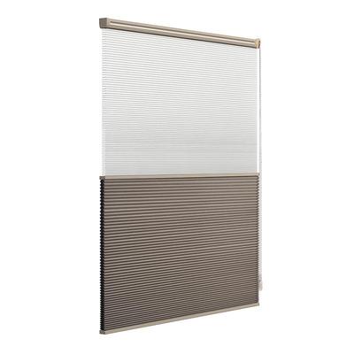 贵品日夜蜂巢帘防晒隔热遮光窗帘