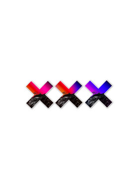 tlp反光车贴xx十叉叉十字架机车