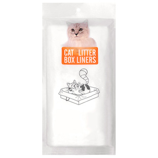 猫砂袋一次性猫砂盆袋子懒人免铲屎加厚加大猫厕所专用垃圾塑料袋