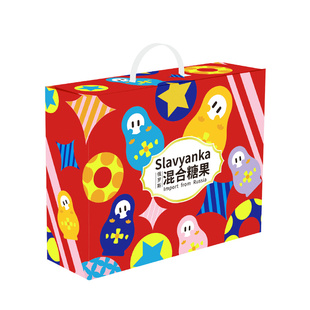 俄罗斯进口糖果新年送礼盒装过年巧克力高端零食批发年货大礼包